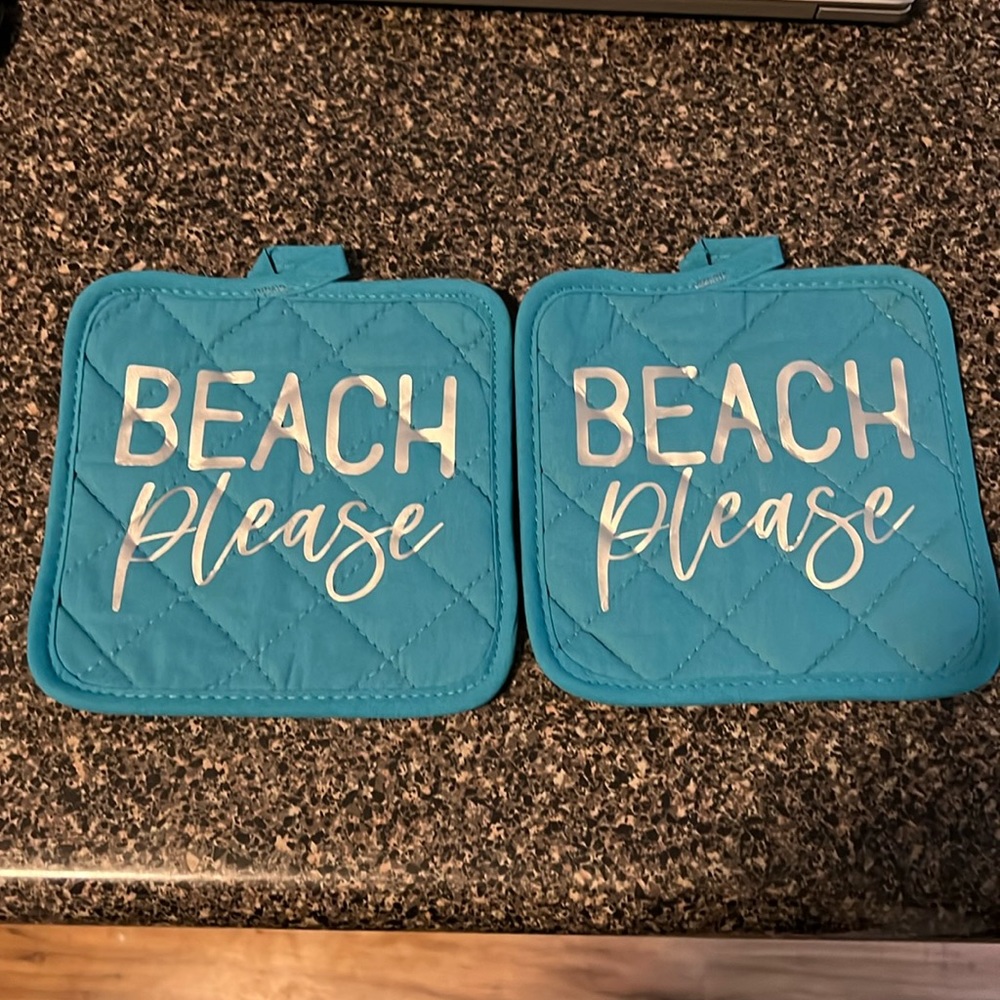 Homemade pot holders